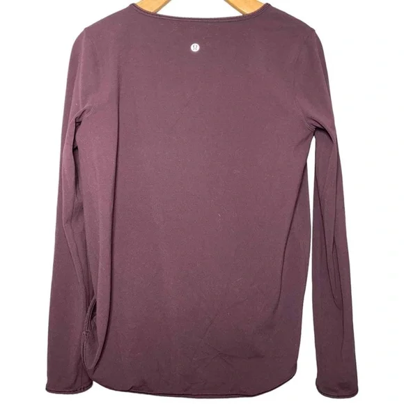 Lululemon Black Cherry Freedom Wrap - EUC - Picture 3 of 4